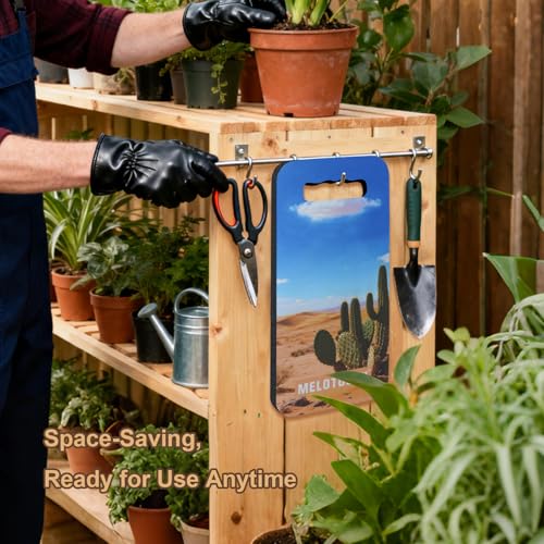 Image of MELOTOUGH Garden Kneeling Pad, 1 inch Thick Soft NBR Foam Kneeling Pads for Gardening, Cleaning, Work - Lightweight & Comfortable, 15.75 inchx7.2 inch (Cactus)