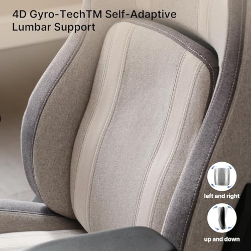 Image of EUREKA ERGONOMIC Gaming Chair GC08, Computer Gamer Chair with Lumbar Support, Ergonomic Gamer Chairs with 4.3in Thicken Seat Cushion, Racing Style Gaming Chairs for Adults, Grey