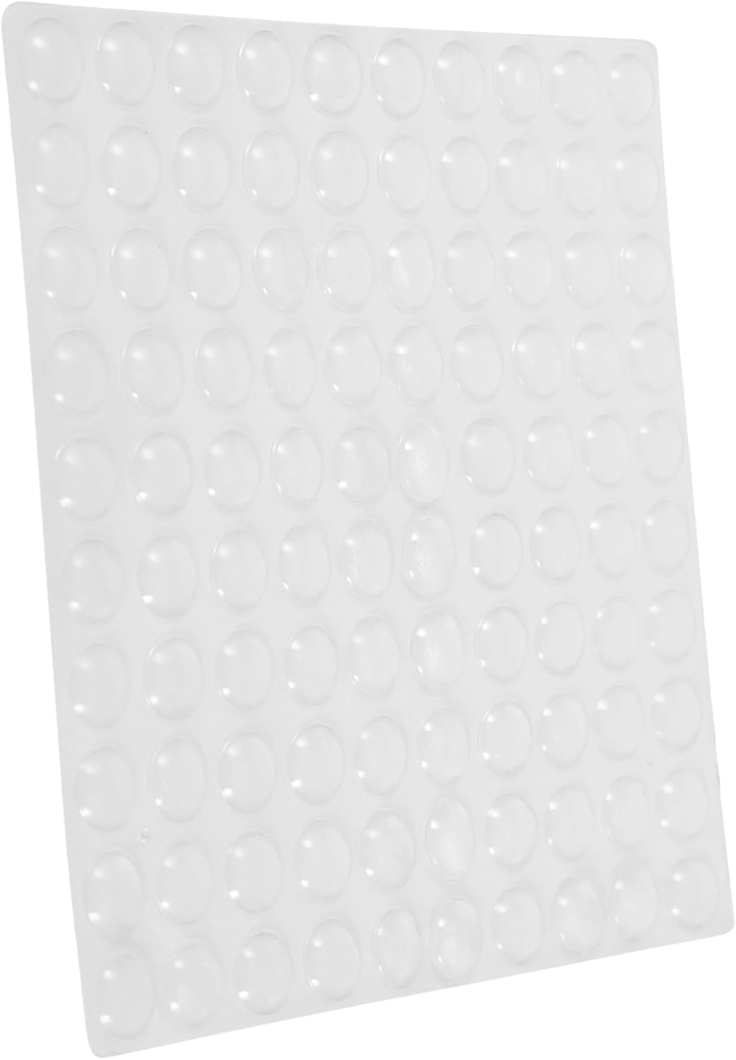 100pcs Self-Adhesive Silicone Cabinet Bumpers Door Protectors for Dampening Noise and Impact Wall Bumper Pads for Furniture for Home Use