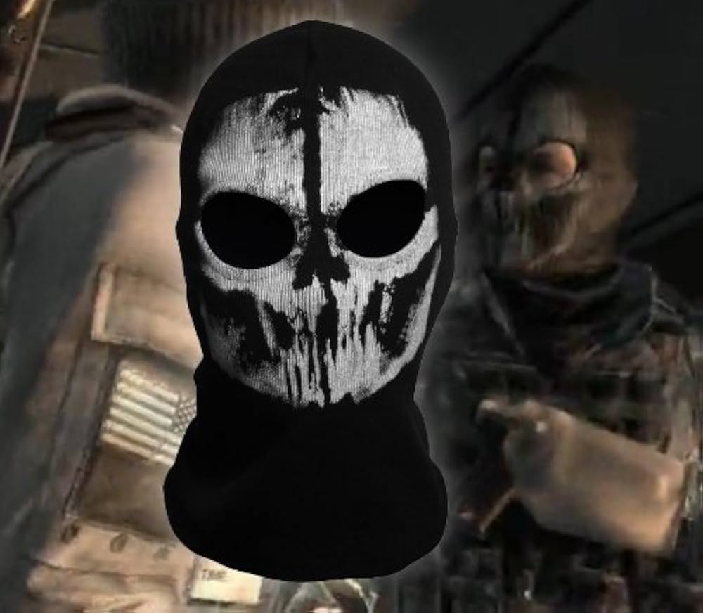 スカルデザイン フェイスマスク ゴースト Amazon.co.jp: Xyeyo ゴースト スカルマスク バラクラバ スキー
