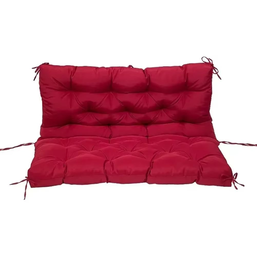Comodo cuscino per panca da giardino, per patio e sala da pranzo al chiuso, design moderno trapuntato, cuscino spesso, 100 x 100 cm, perfetto per mobili e uso esterno