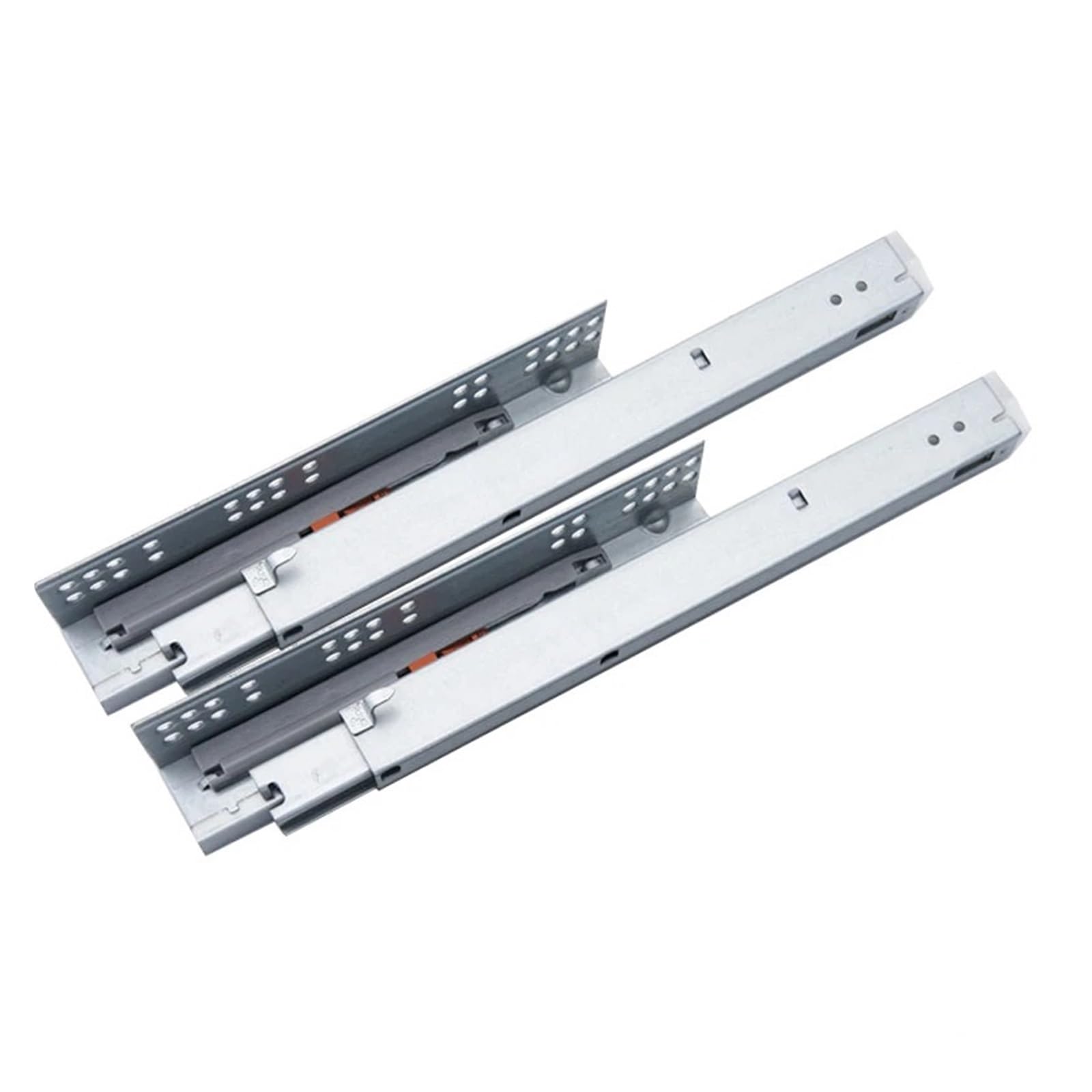 Rail de guidage caché en trois sections amortisseur de rebond 250mm - 7
