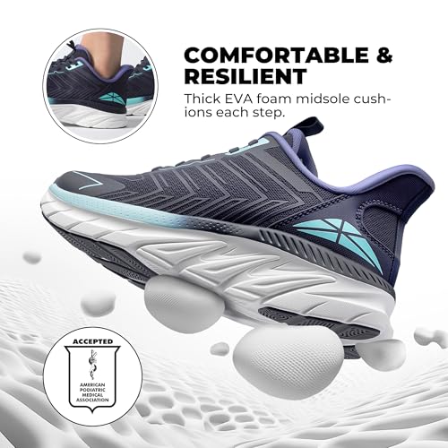 Image of ALLSWIFIT Women's Slip On Walking Shoes Running Comfortable Tennis Breathable Non Slip Athletic Gym Workout Cross Training Fashion Sneakers
