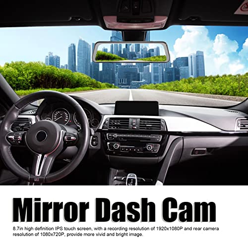 Espelho Traço Cam para Tela de Toque Suporte Câmera Espelho Retrovisor para Traço Cam Veículo para C