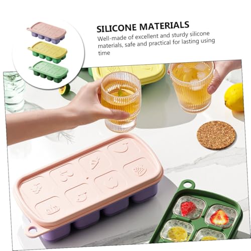 Mini hieleras de 3 piezas con tapa en colores surtidos miniatura 6