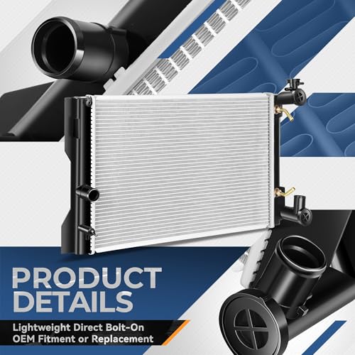 Image of Auto Dynasty 13106 Radiator for 09-17 Toyota Corolla Matrix Pontiac Vibe AT