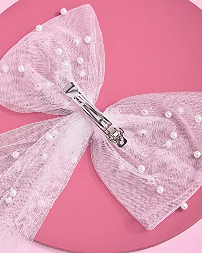 Xo, Fetti Bachelorette Party Decorations Pearl White Hair Bow - Bride To Be | Bridal Shower Gift, Bridesmaid Favors #TOP4