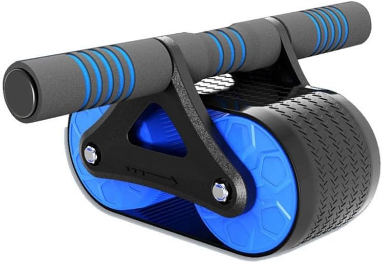 Ab Roller with Elbow Support, Automatic Rebound Abdominal Wheel with Elbow Support, Ab Wheel Roller for Core Workout, Ab Roller for Abs Workout with Timer, Exercise Roller Wheels for Core Training (C