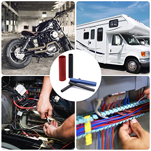 ELECTRAPICK 800 Stück Schrumpfschlauch Set, Kabel Reparaturset, Schrumpfschläuche Sortiment, 2:1 Schrumpfverhältnis, Farbig Isolierschlauch für Kabel, DIY Werkzeug Set (5 Farben, 8 Größen)