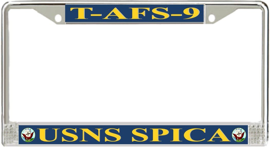 MilitaryBest USNS Spica T-AFS-9 License Plate Frame