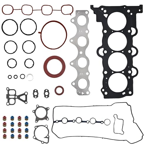 Image of HS26554PT Engine Head Gasket kit Fit for Hyundai Accent Veloster for Kia Rio Soul 2012-2016 1.6L L4 DOHC G4FC Replace 22311-2B004 CPW3545 28521-2B400 22441-2B610 28411-2B600 25124-2B000 HGS195 HSHY22L