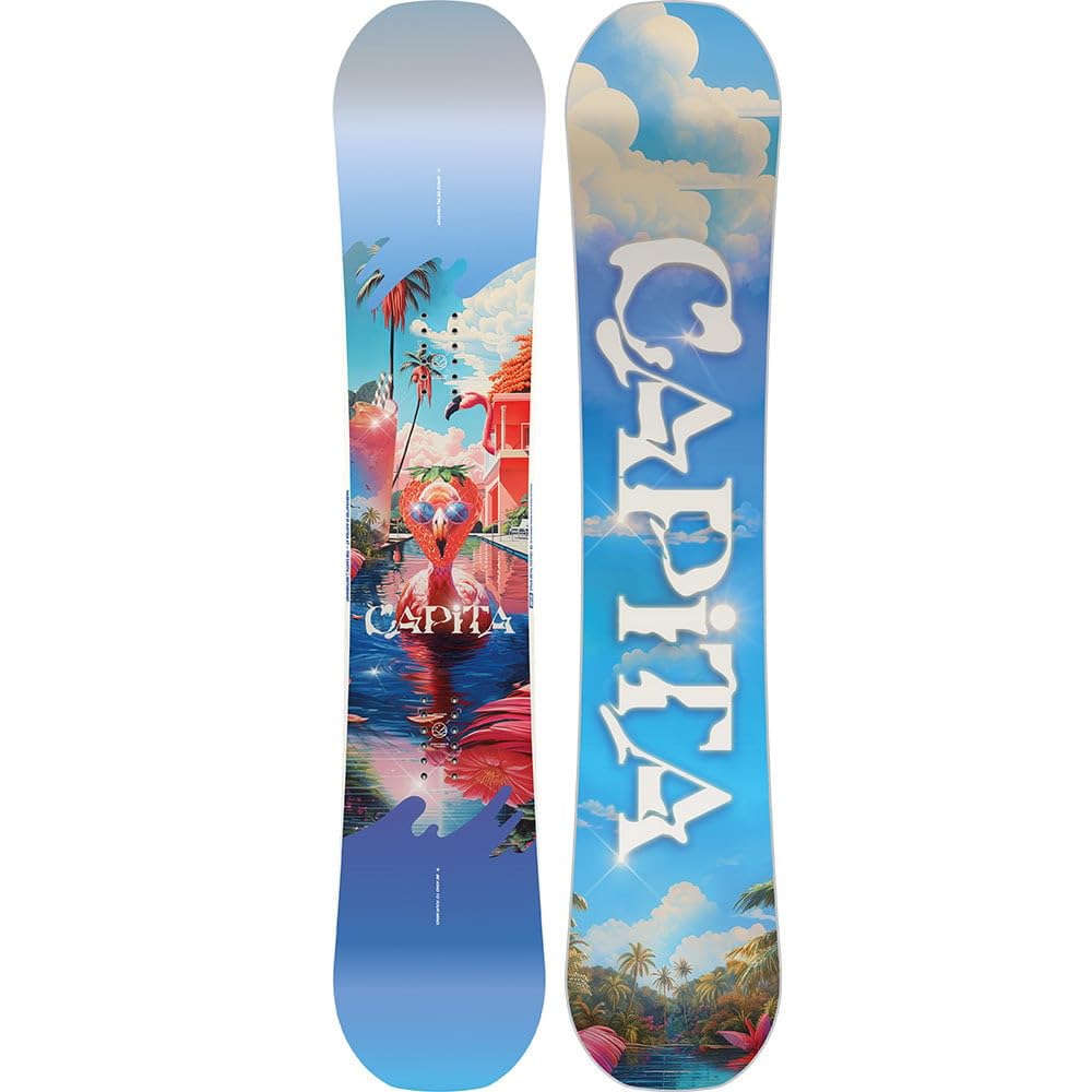 Amazon.com : CAPiTA Space Metal Fantasy Wide Snowboard, 153cm - W