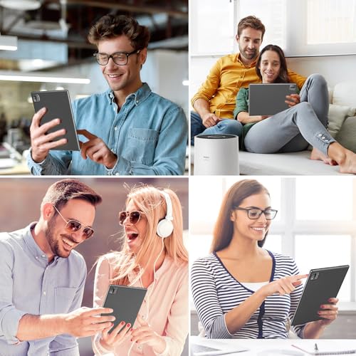 Image of 10 in Android Tablet 64GB+1TB, 1280x800 IPS Dual Camera 6000mAh (Black)