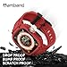 amBand Bands Case Screen Protector Compatible with Apple Watch Ultra 3/2/1 49mm, M1 Sport Series Rugged Cover Strap and 9H Tempered Glass Film, Protective Bumper for iWatch 49 mm Men - Mars Red