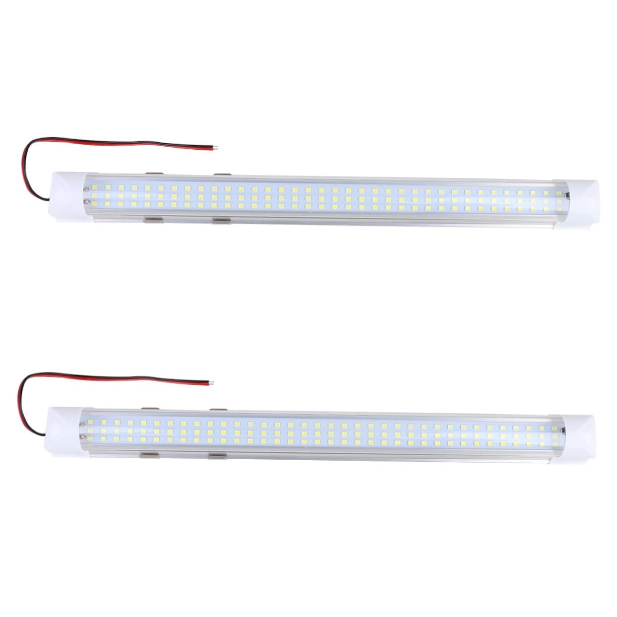 2 Piezas bombillas fluorescentes LED lámpara de iluminación del coche Tubos de luz LED de la lámpara del coche 108 llevado camión de luz Linterna