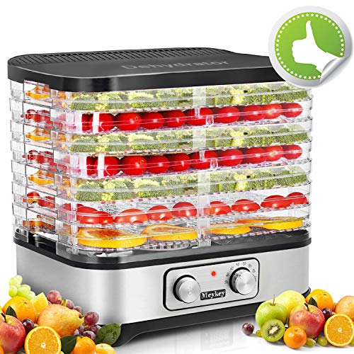 Hauture Food Dehydrator Machine, Electric Food Dryer for Jerky, Beef, Fruit, Vegetable, 7