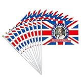 Ideal Gift to Friends: The 70th Anniversary Souvenir Hand Waving Flag is an ideal gift to your friends, neighbors, family members, and others who will enjoy this wonderful celebration, sharing love and pride.