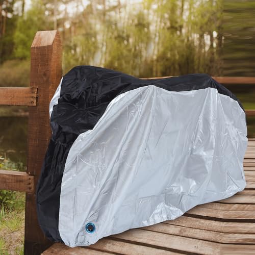 Funda para bicicleta exterior resistente cubierta impermeable de montaña y carretera 8