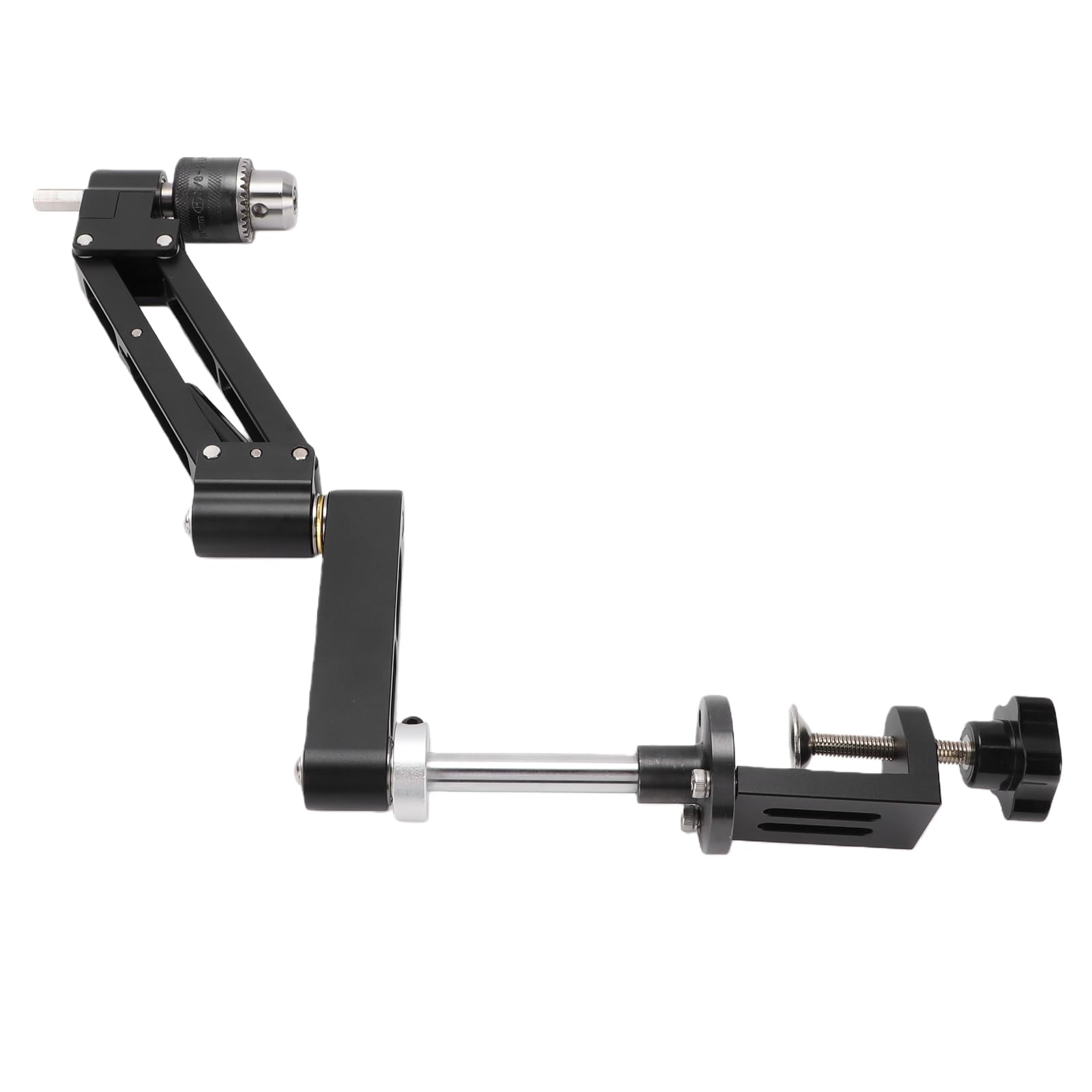 Annadue Wspornik Ramienia Maszyny Gwintującej, Wspornik Wspornikowy ze | Wspornik do gwintowania CNC, poziome pionowe ramię do gwintowania, skok 130 mm z uchwytem 1,5–10 mm