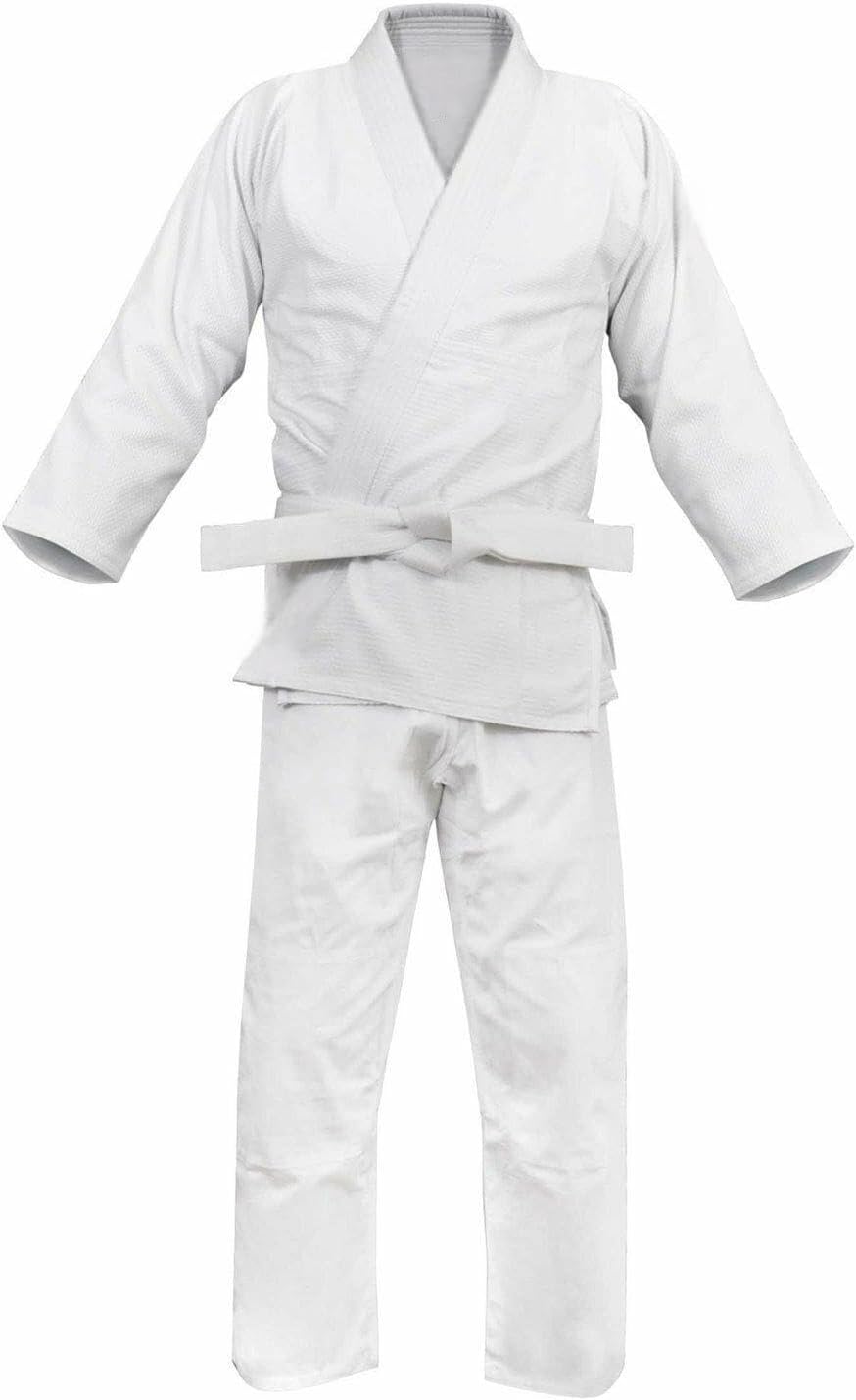 Single Weave Judo Uniform – Judo Gi, White, 000