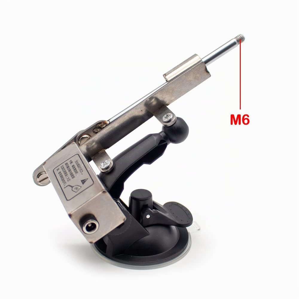 Toplionace Mini Actuador Lineal Telescópico de 12V con Placa de Aluminio de 60mm de Diámetro Motor de Mecanismo Alternativo de Carrera de 39mm Velocidad Ajustable de 30-190rpm (30-190rpm)