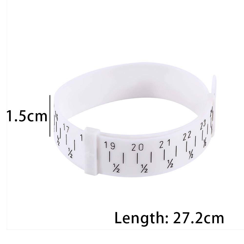 Amazon.co.jp: Leadigol 手首測定サークル プラスチックブレスレット