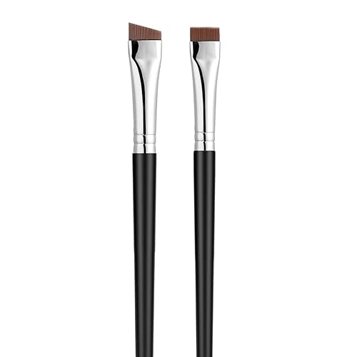 JASSINS Precision Gel Eye Liner Brush - Pinceles para delineador de ojos en ángulo fino, herramienta de maquillaje de ojos con cerdas sintéticas,