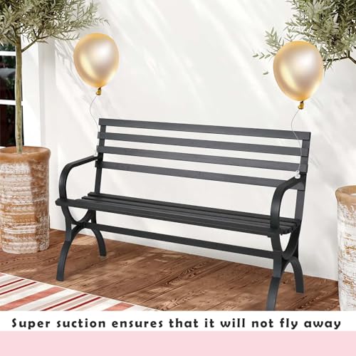 Ballongewichte für Heliumballons,12 PCS Magnet Ballonständer wiederverwendbare Ballonhalter für Party Hochzeits Geburtstags Weihnachts und Halloween Dekorationen