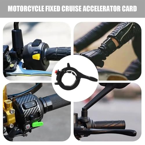Soporte de dirección moto para viajes largos con retenedor de control de crucero universal 6