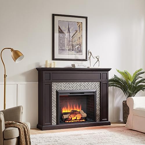 Legendflame Carl 35" W Electric Fireplace Insert (Ef264), Fireplace Heater 750/1500W, Fire Crackling Sound, Remote Control… #TOP1