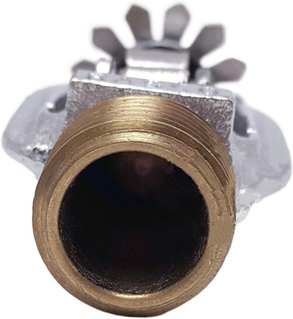 1pcs K80/74 Standard Response Fire Sprinkler, DN15mm Pendent Copper Head, 74°C Fusible Alloy
