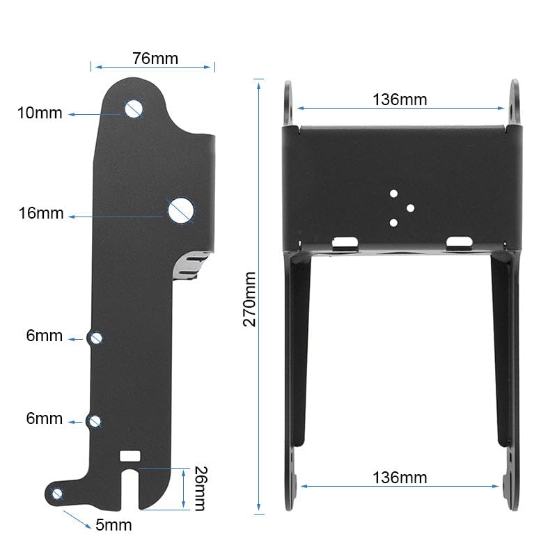 Mobile TM Compatible avec Fourche arrière Kukirin G2