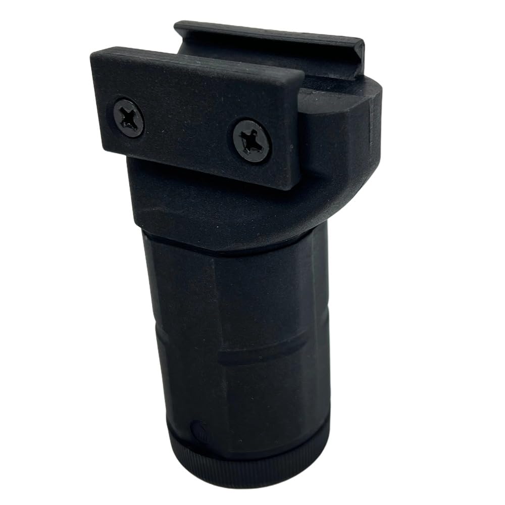 Airsoft Accessoires Poignée Verticale de Type Universel PK-0 Style foregrip en Nylon pour système de Rail Picatinny Standard (Noir)