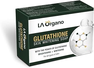 La Organo Glutathione Skin Whitening Soap For Brightening & Whitening For All Skin Types, 100 G Price In India