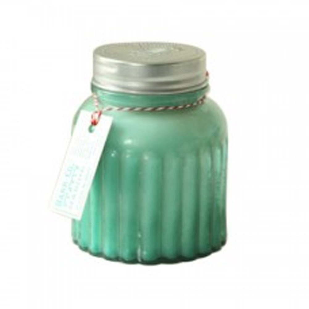 Große Duftkerze Von Barr-Co. – 18 Oz, Haferflocken & Vanille Duft, Handgegossen In USA