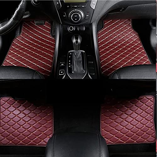 Coche Alfombrillas Moqueta De Cuero Para Land Rover Discovery Sport 2016-2020 5 seats(LHD), Juego De Alfombras Personalizadas Impermeable ProteccióN Moquetas Antideslizante Accesorios Cover
