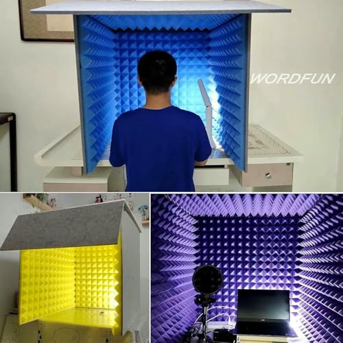 Solution acoustique de bureau pour micro afin de corriger la réverbération des pièces