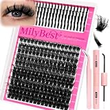 MilyBest Lash Clusters Kit 100D with Spikes… product image
