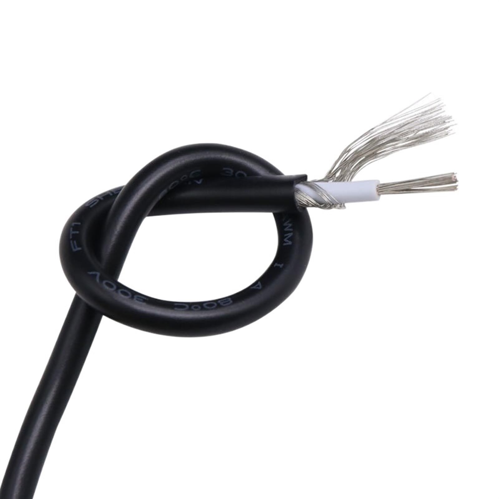 cavo schermato, Cavo schermato for segnale in rame massiccio a canale singolo UL1533 UL1185 10-32 AWG(Ul1185 10awg,10 Meters)
