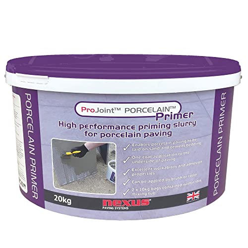 Nexus ProJoint Porcelain Paving Primer | High Performance Priming Slurry, Excellent Workability | Suitable for Internal and External Use - 20kg