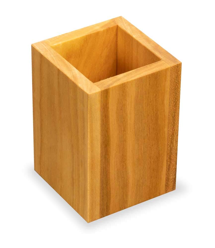 Office Box Mini-Bleistifte Set – 6 Stück, Sechseckig Aus Holz, Mit Radiergummi & 0,5 Mm Mine