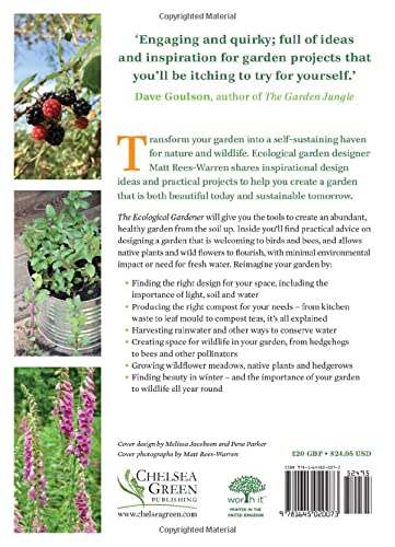 The Ecological Gardener: How to Create Beauty and Biodiversity from the Soil Up