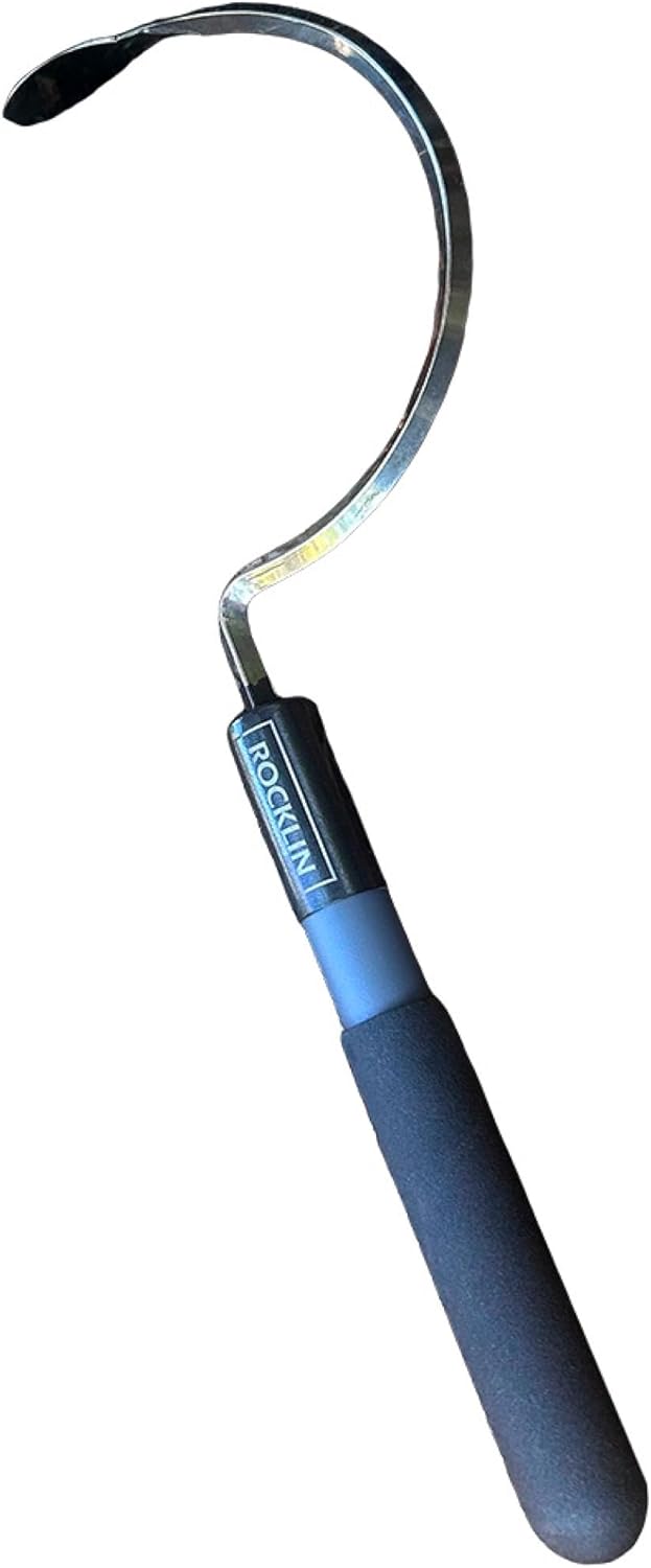 Rocklin™ Crack Weeder & Weed Puller Garden Weed Removal Yard Tools for Outdoor Gardening (Cobra Hook Cultivator)