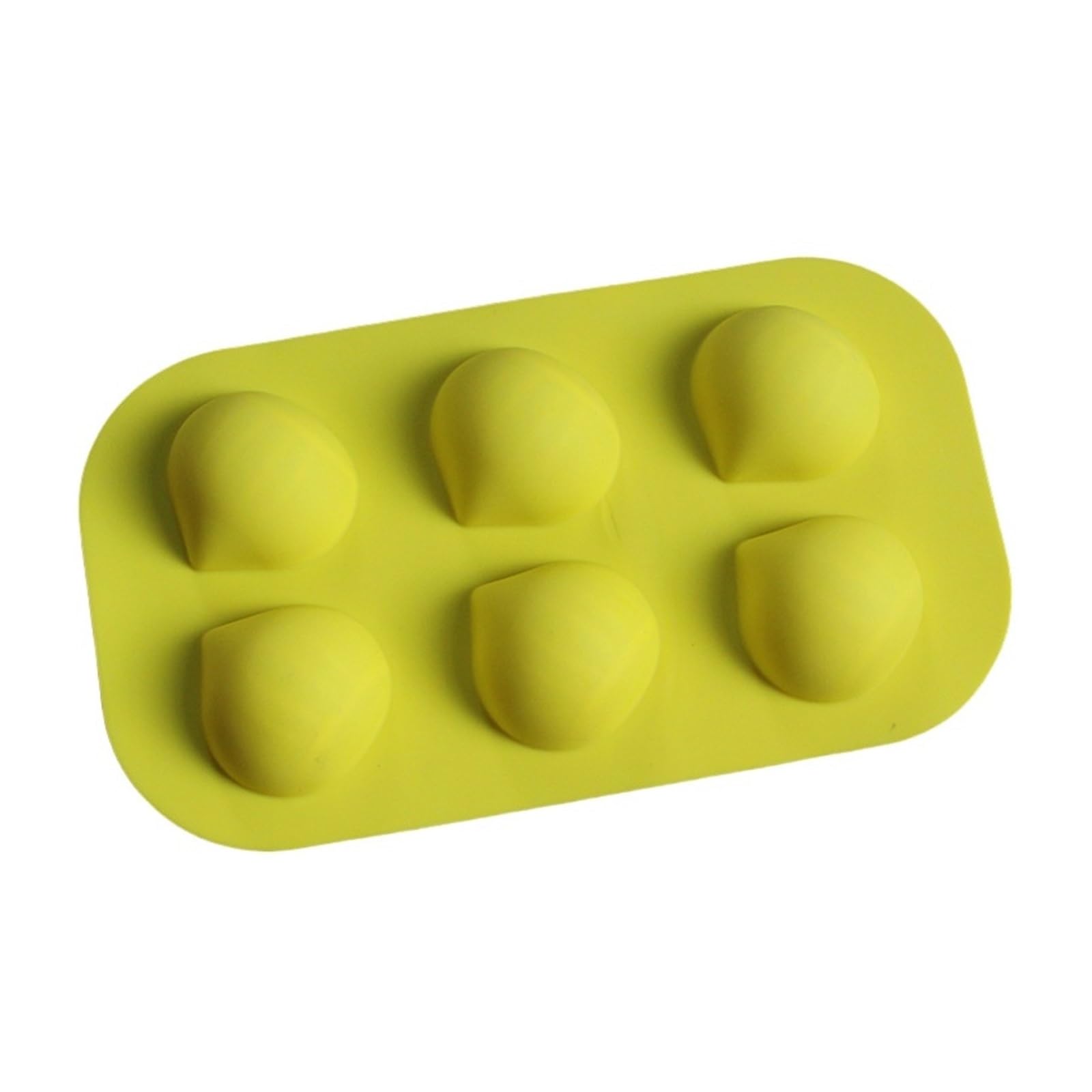 Moule silicone citron 6 trous : fini les mousses et chocolats brisés