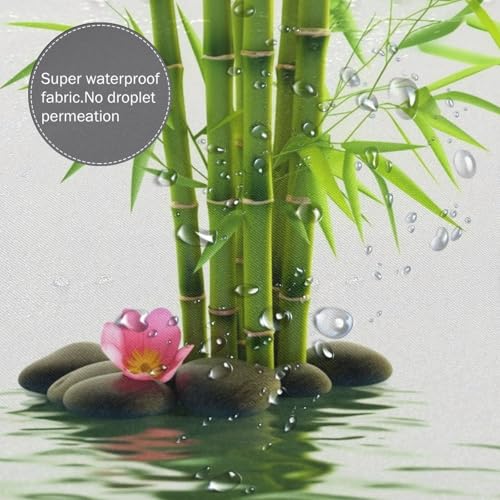 Rideau de douche résistant lavable qui résiste à l'eau pour douche rustique