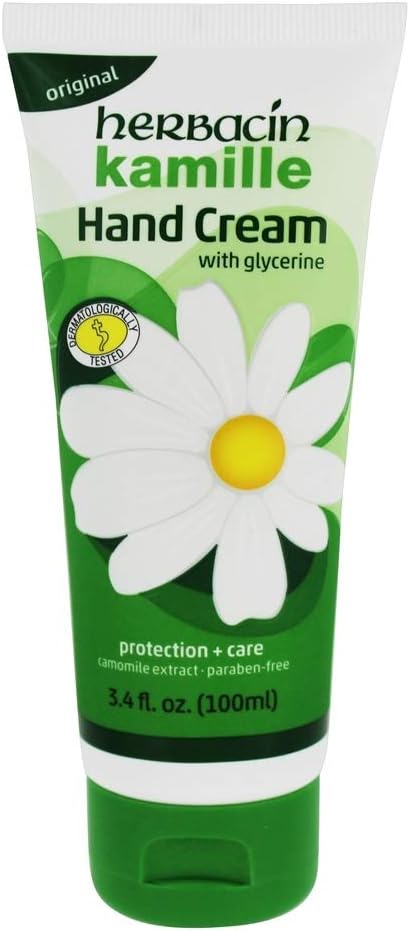 Herbacin Kamille Hand Cream, 3.4 Ounce, 3 Pack