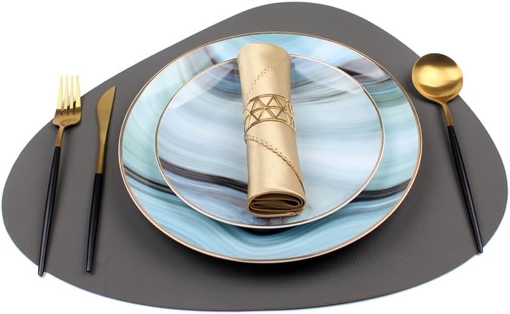 Ceramic Cutlery Set Table Decoration Pattern Napkin Placemat Dinner Plate Home Kitchen