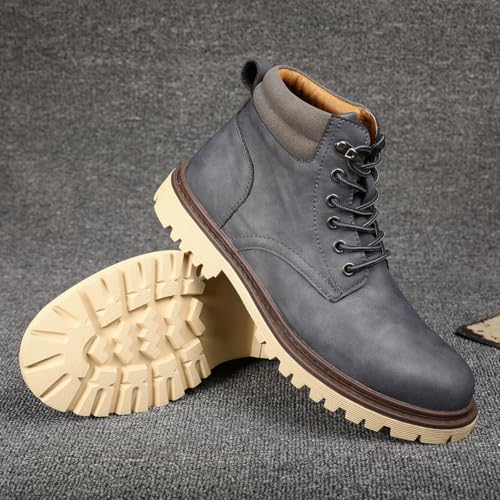 Image of Shaire Men's Leather Chukka Boots | Lace-Up Ankle Boots for Men | Casual Comfort Boots