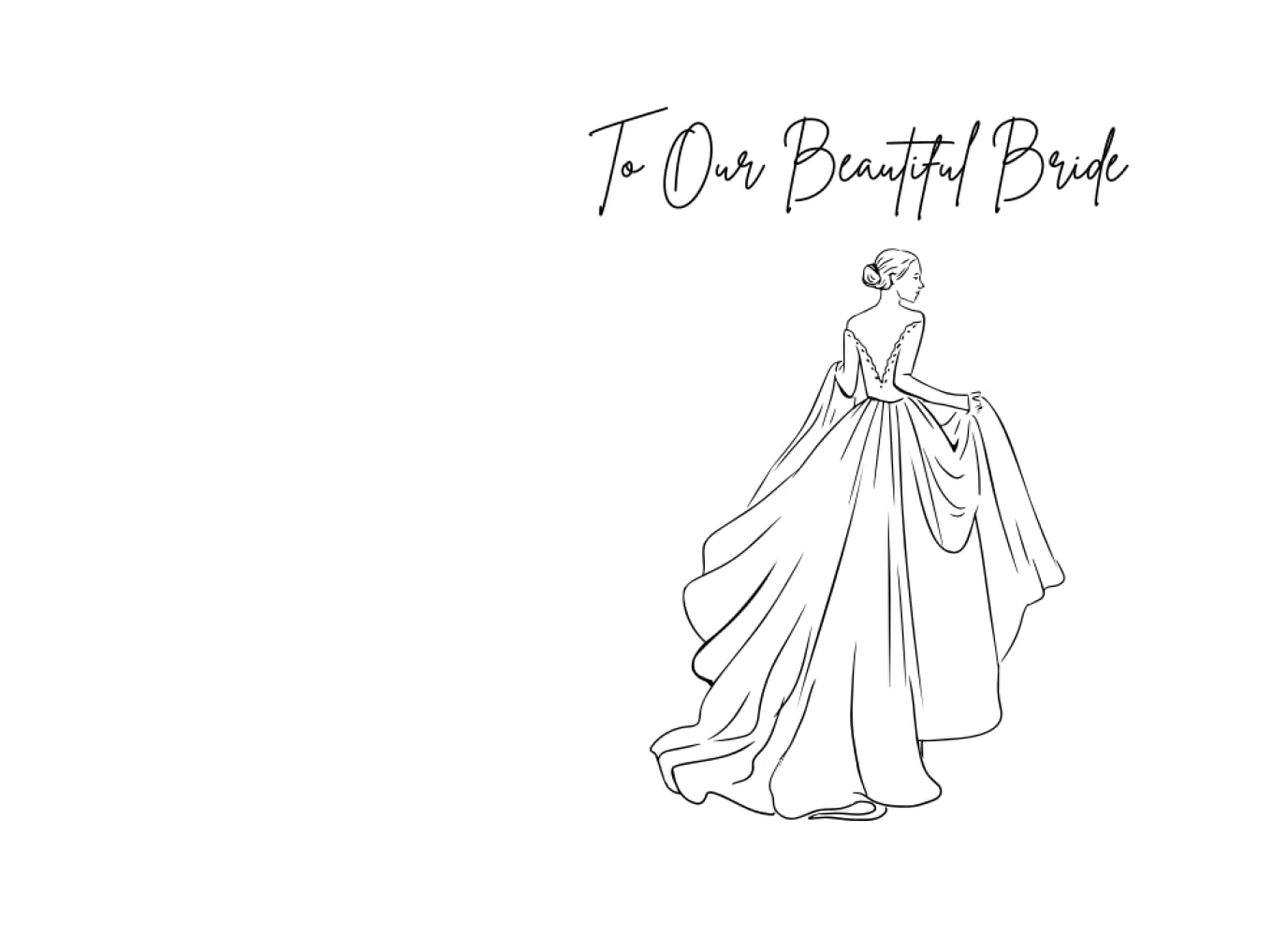 Our beautiful bride: before you say I do: A Love-Filled Keepsake from Bridesmaids, Family & Friends