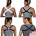 Posture Corrector Brace/Wear 15 Minutes A Day to Impove Posture Posturific Brace - Available in Colors and Sizes (Black Small)